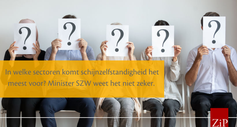 In Welke Sectoren Komt Schijnzelfstandigheid Het Meest Voor? Minister ...