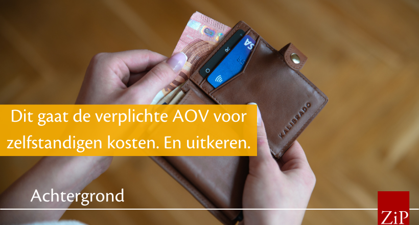 Dit Gaat De Verplichte Aov Voor Zelfstandigen Kosten En Uitkeren Zipconomy 2625