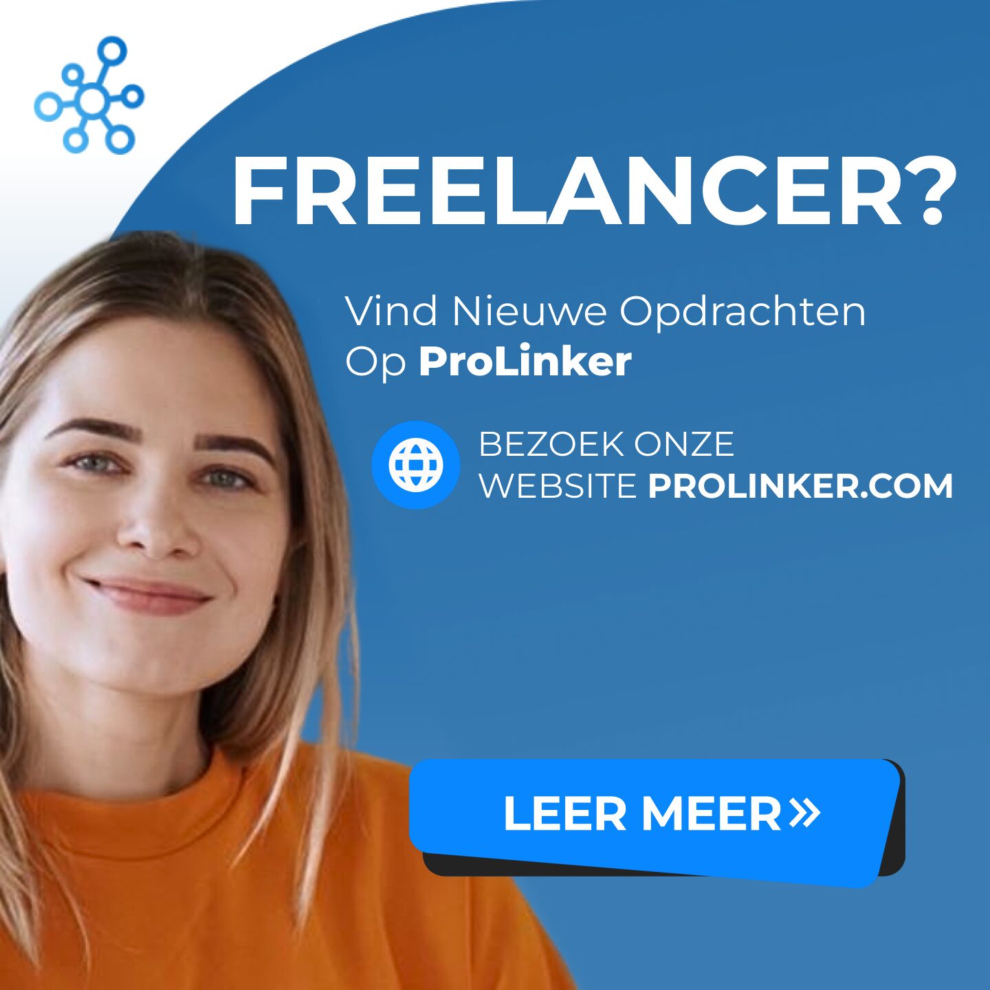 Banner van onze partner PROlinker-freelance