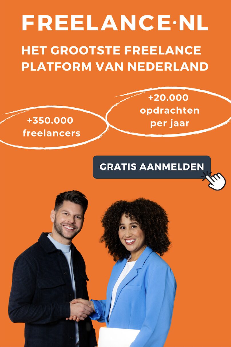 Banner van Freelance.nl