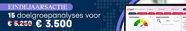 Banner van Banner intelligence group – Eindejaarsactie